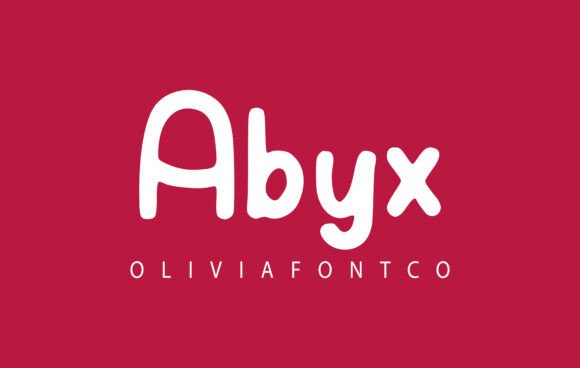 Abyx Font: A Romantic Handwritten Touch for Your Creative Projects