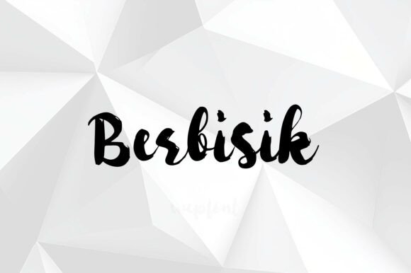 Berbisik: A Bold Script Font for Dynamic Campaigns