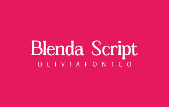 Blenda Script: A Versatile Sans Serif Font for Modern Web Design