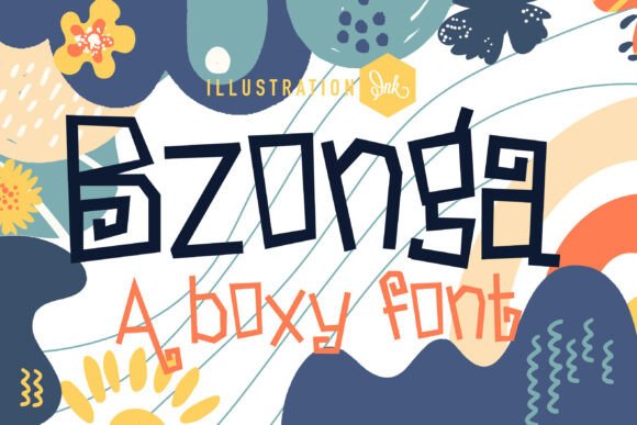 Bzonga: A Hand-Crafted Sans Serif for Bold Branding