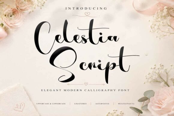 Celestia Script: A Font for Impactful Digital Design