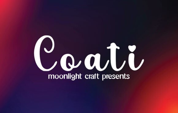 Coati: A Handwritten Font That Breathes Life Into Your Creations