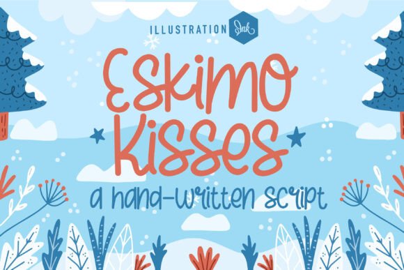 Eskimo Kiss: A Playful Script Font for Editorial Design