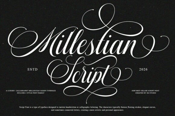 Font Choice That Speaks Volumes: Mallestian Script in Action