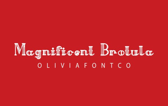 Magnificent Brotula: A Font That Elevates Your Brand