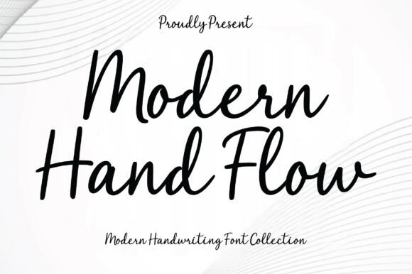 Modern Hand Flow: A Font for Crafters Who Value Style and Substance