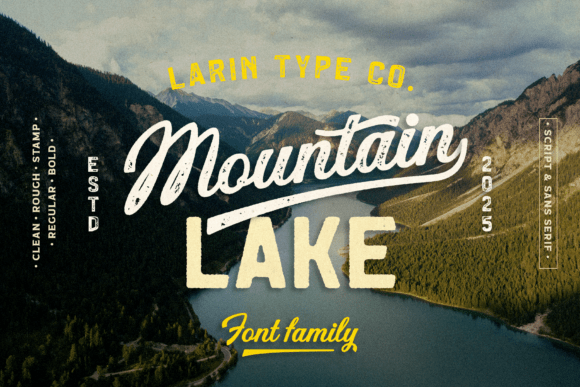 Mountain Lake: A Versatile Font for Editorial Design