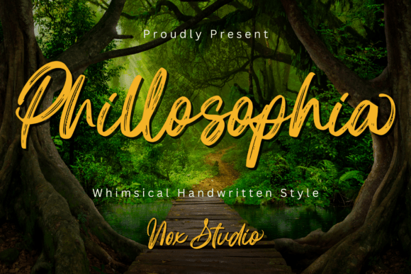 Phillosophia: A Script Font for Creative Branding