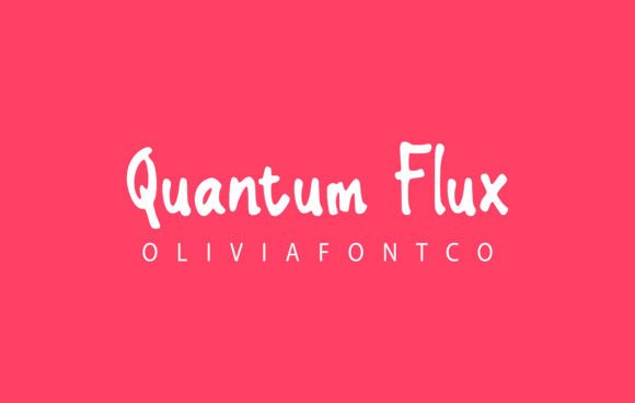 Quantum Flux Font Review: A Romantic Handwritten Choice for Branding