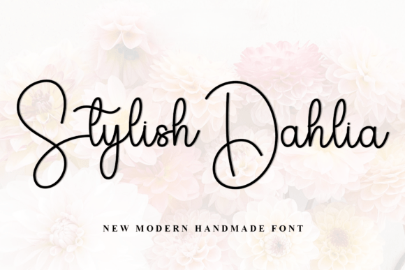 Stylish Dahlia: A Font That Elevates Your Brand