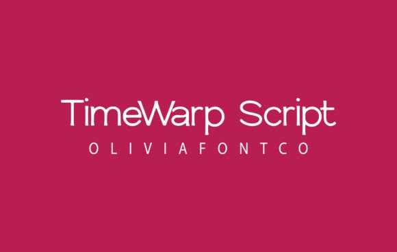Timewarp Script: A Font That Breathes Life Into Your Editorial Design